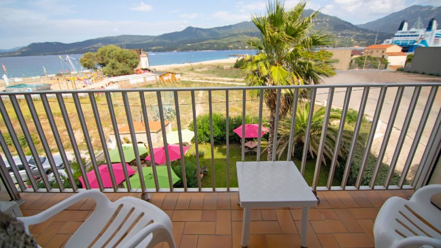 Chambre twin vue mer